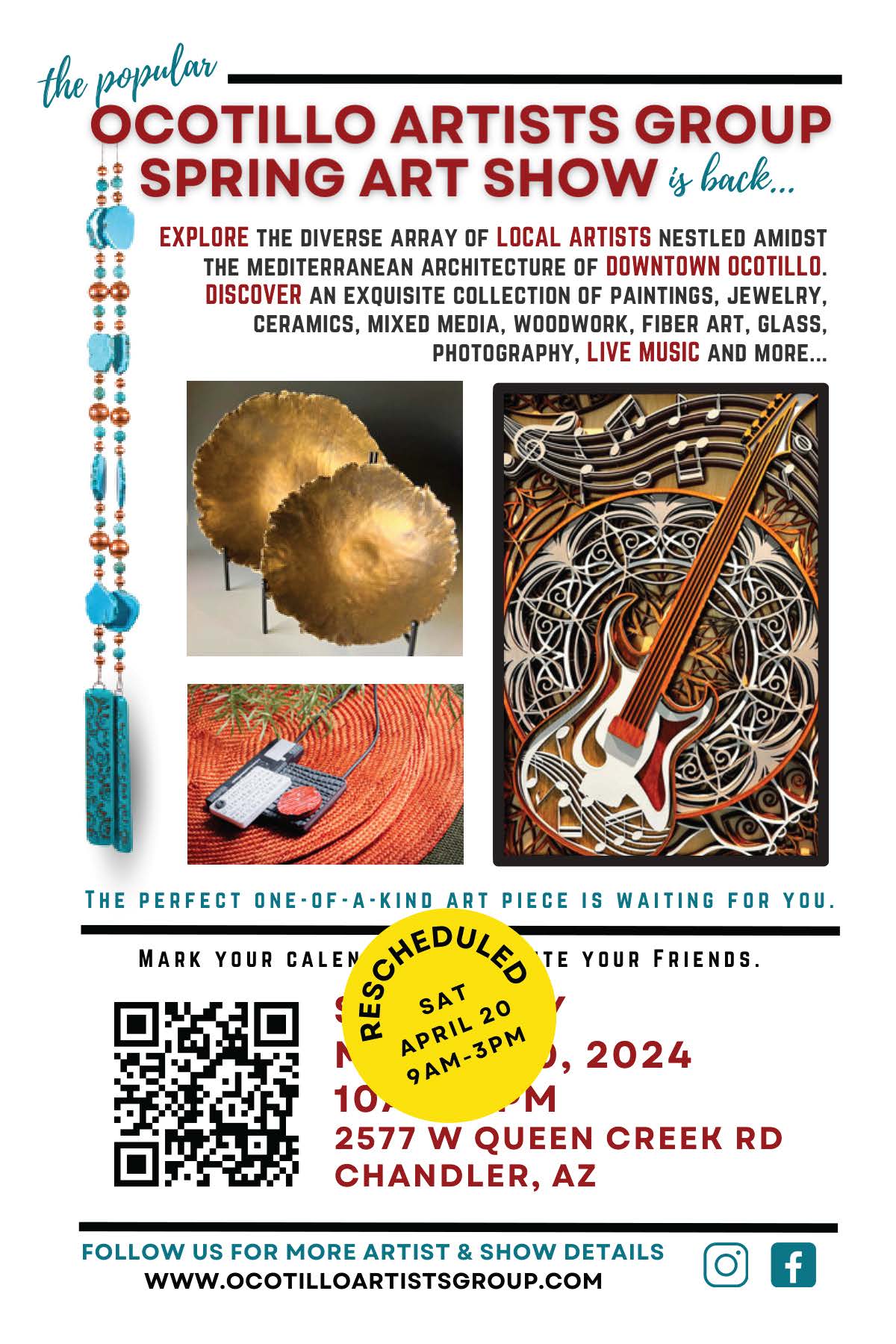 Ocotillo Artists Spring Art Show Presented by Ocotillo Artists Group - Showing Sunni Kuraoka (NEW DATE) gallery photo 1