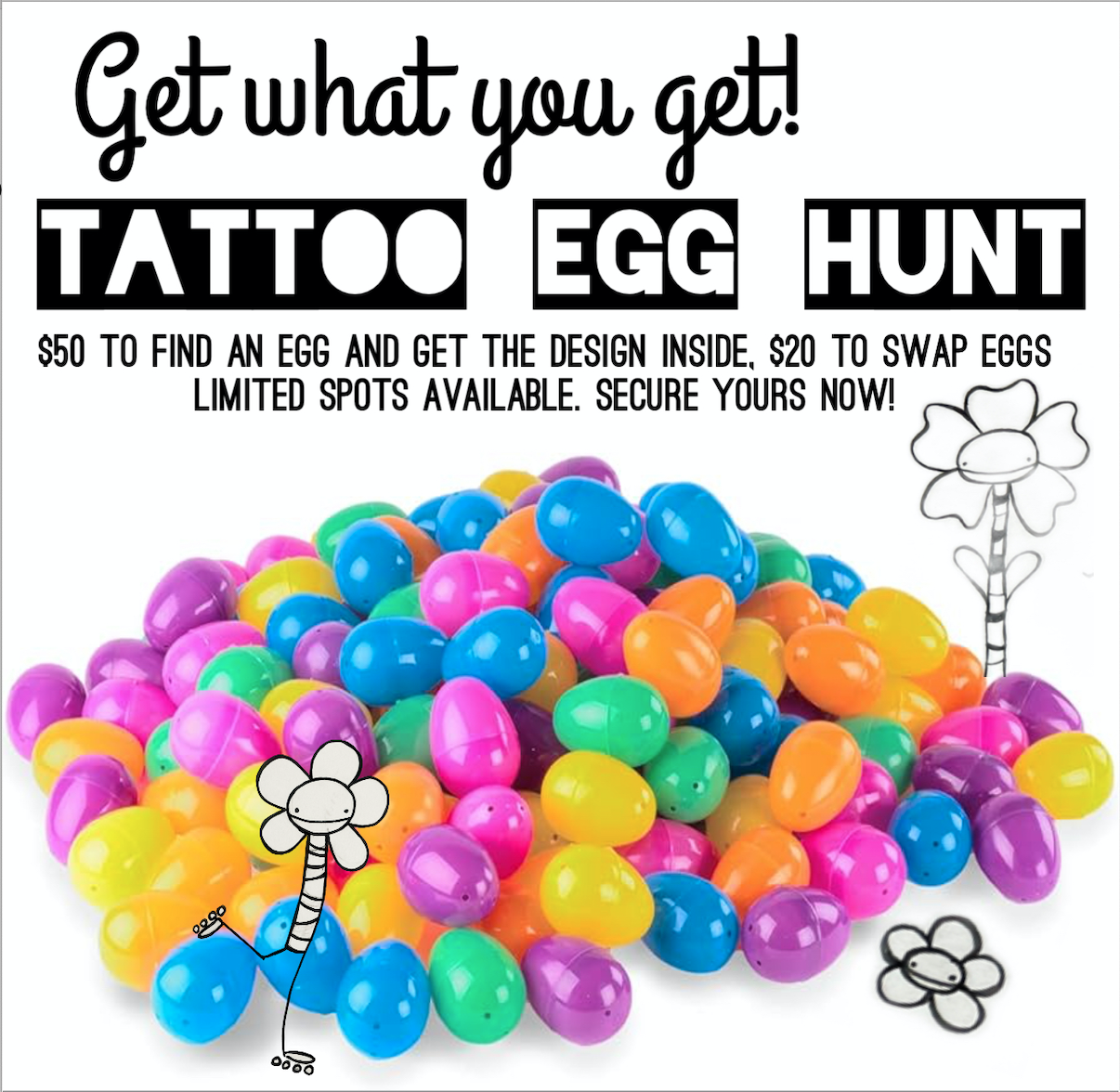 TATTOO EGG HUNT!! *get what you get* gallery photo 1