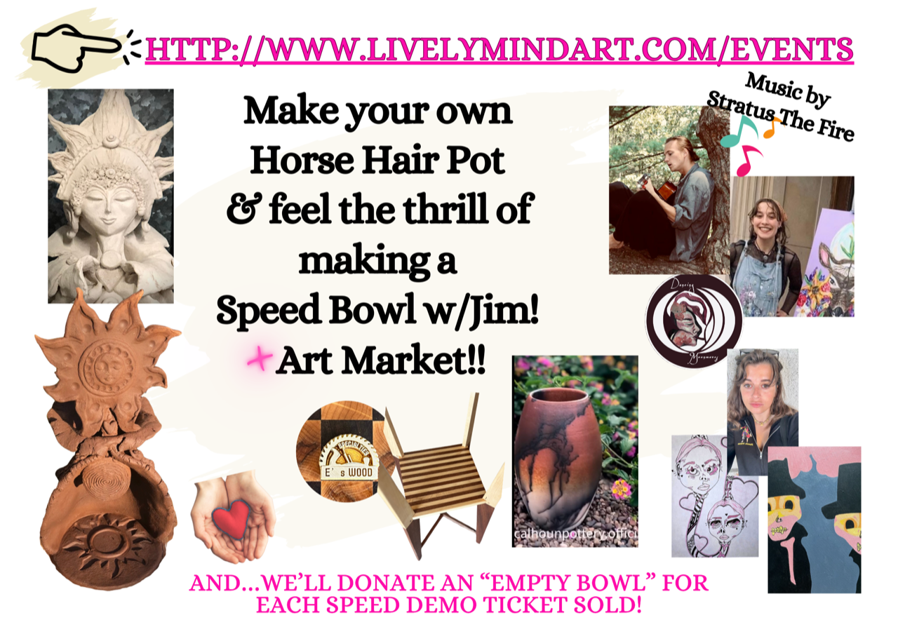 Make Horsehair Pottery with Jim Calhoun gallery photo 1