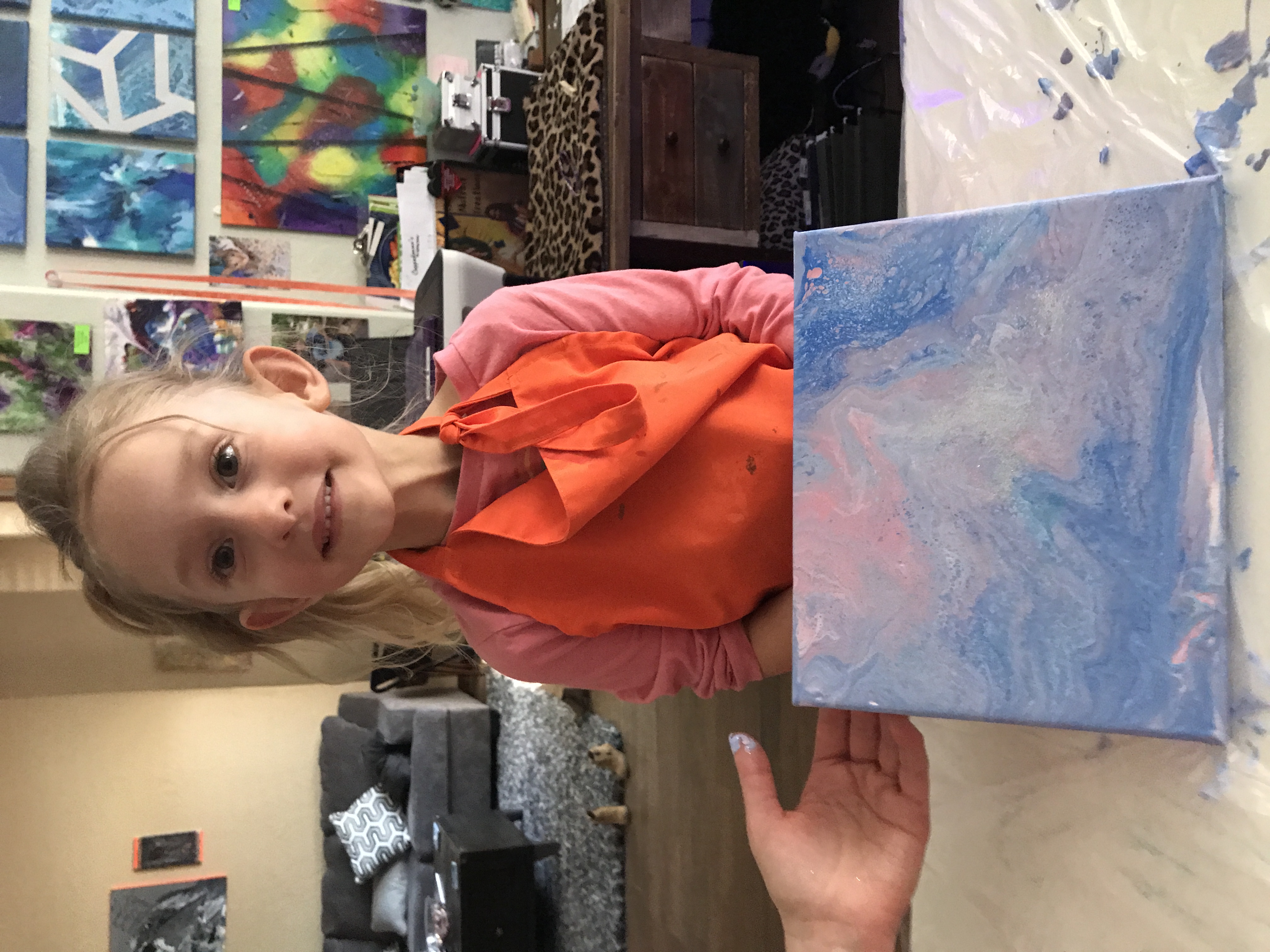 Paint Pouring Class gallery photo 9