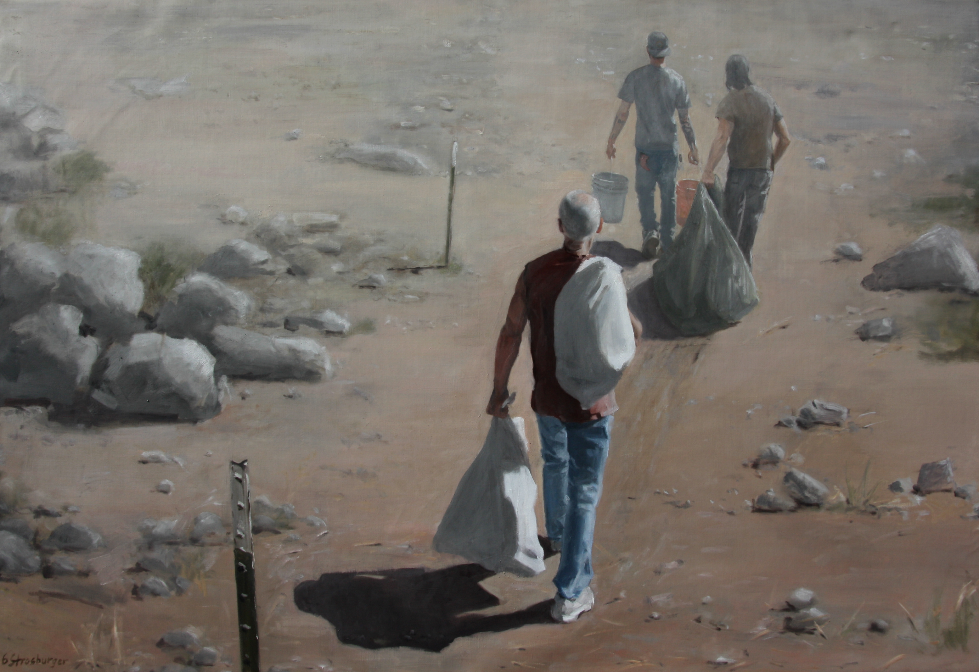 "The Human Condition" Paintings by George Strasburger gallery photo 3